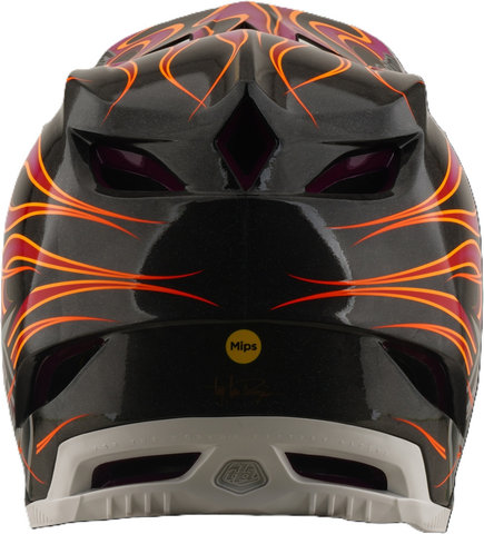 Troy Lee Designs Casco D4 Carbon MIPS - torched carbon-magenta | 57 - 58 cm