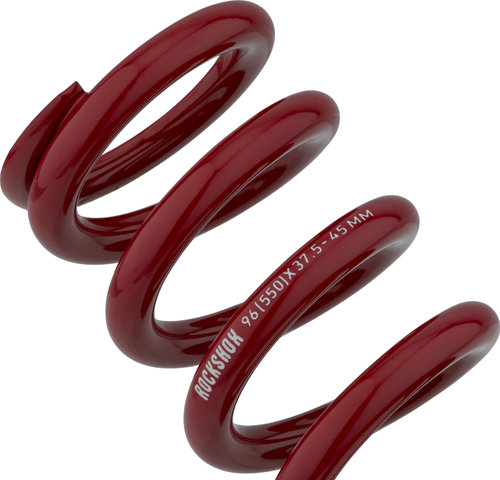 RockShox Steel spring for metric dampers 114 mm for 37.5 - 45 mm stroke - red/550 lbs