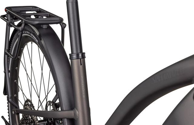 Specialized Bicicleta eléctrica de trekking Turbo Vado SL 4.0 Step-Through EQ 2 28 - satin gunmetal-smoke frost/50 /M/170,0 mm/28"