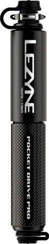 Lezyne Mini pompe de poche CNC HP PRO - noir mat