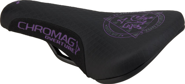 Chromag Overture Sattel - black-purple/243 mm/136 mm