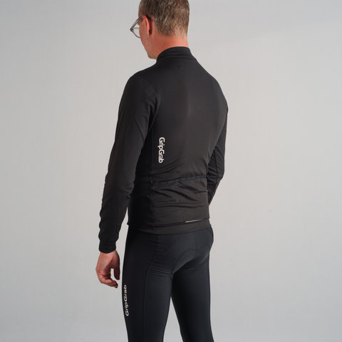 GripGrab RIDE Thermal Long Sleeve Trikot - black/L