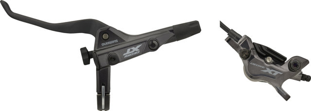 Shimano Freno de disco XT BR-M8120 + BL-T8100 J-Kit - negro/Rueda delantera/Izquierdo (específico de lado)