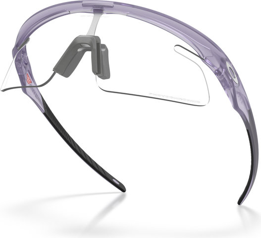 Oakley RSLV Lite Sports Glasses - matte transparent lilac | photochromic