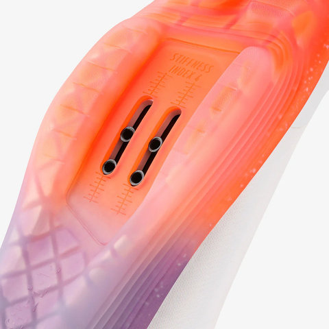 Fizik Beat Rennrad Schuhe - weiß-orange | 42