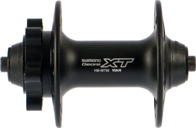 Shimano XT VR-Nabe HB-M756 Disc 6-Loch für Schnellspannachse - schwarz/32 Loch