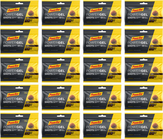 Powerbar PowerGel Shots Fruchtgummis - 20 Beutel - cola - caffeine