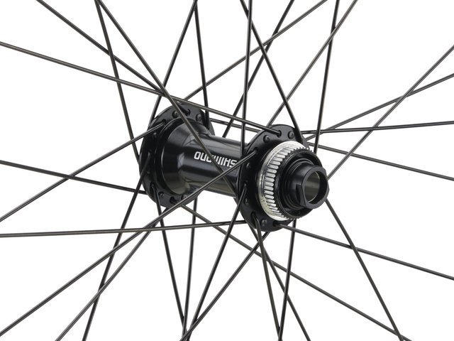 bc basic Set de Roues Mountain Deore Disc Center Lock DT Swiss 533D 29" Boost - schwarz | Shimano VTT | Boost | 148 mm | 110 mm | Boost | 29" | 110 mm | Shimano MTB | 110 mm | 148 mm