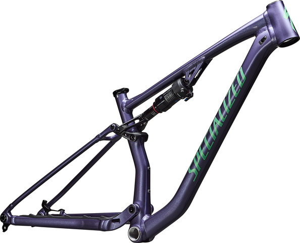 Specialized Kit de cuadro Chisel 29" - gloss mauve metallic-oasis tint over flake silver | 44 mm | M