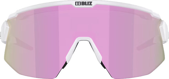 Bliz Gafas deportivas Breeze Small - matte white/brown-rose