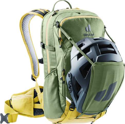 deuter Mochila con protección integrada Attack 20 - khaki-turmeric/20000 