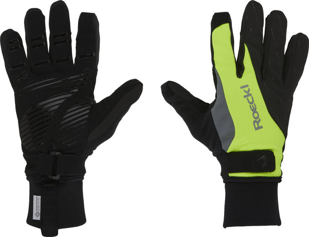 Roeckl Ravensburg 2 Ganzfinger-Handschuhe - fluo yellow-black/8
