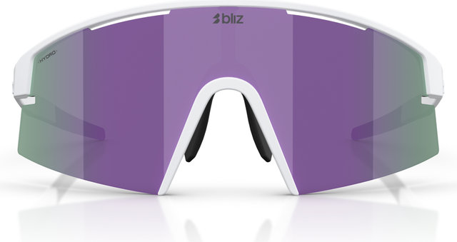 Bliz P006 Small Sportbrille - matte white | purple mirror