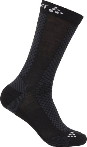Craft Warm Mid Socken 2er Pack - black-white/40-42
