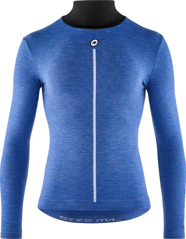 ASSOS Capa de piel Ultraz Winter L/S P1 camiseta interior - calypso blue/M/L