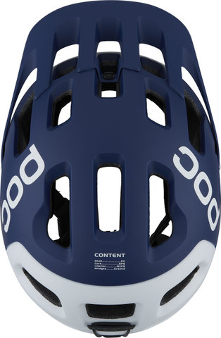 POC Casque Tectal Race MIPS - lead blue-hydrogen white matt/55 - 58 cm