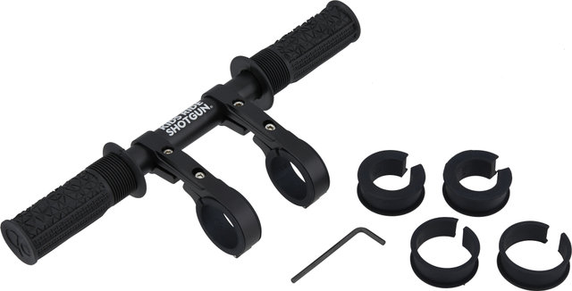Shotgun Handlebar 2.0 for Front Kids Seat - black