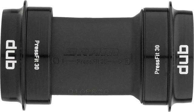 SRAM Boîtier de Pédalier DUB PF30 Road Wide 68 mm - black/Press Fit PF30