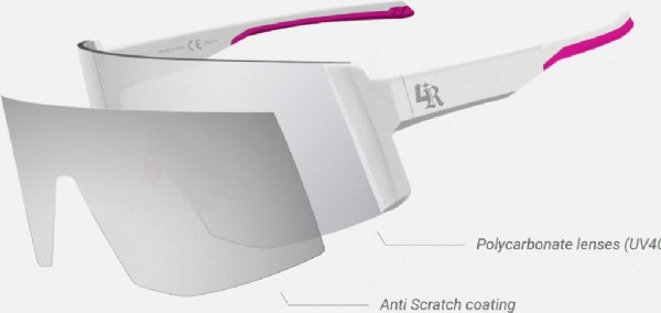 Loose Riders C/S Rogue Sportbrille - white | clear