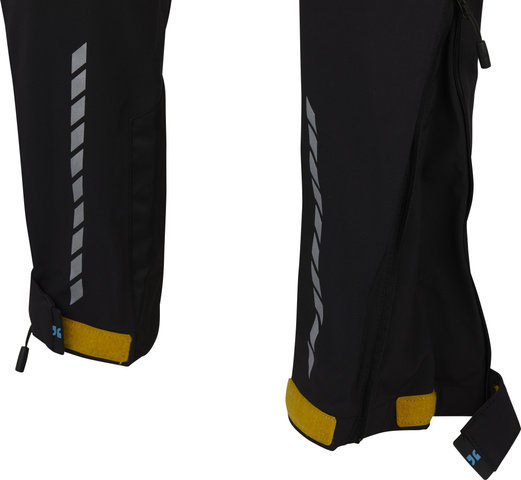dirtlej Pantalones Trailscout Half & Half - black-turq/M