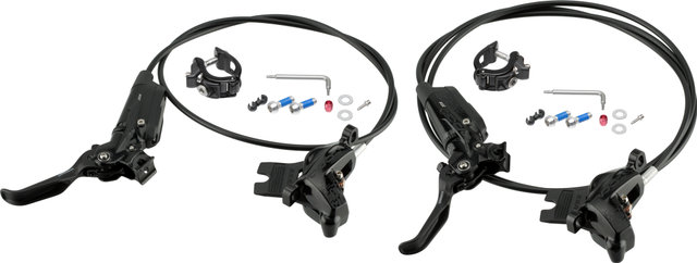 SRAM Code RSC v+h Set Scheibenbremse - black anodized/Set/links/rechts (seitenspezifisch)