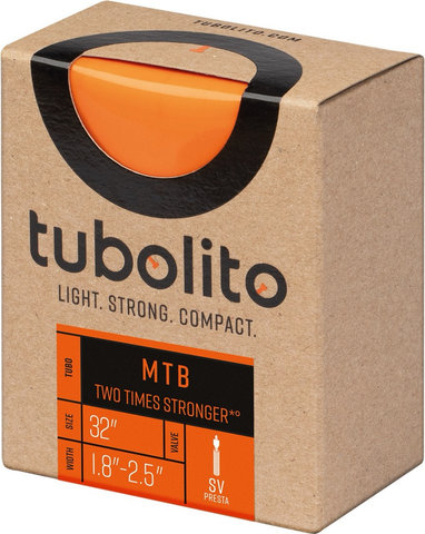 tubolito Tubo-MTB tube 32" - orange | Presta Valve (SV) | 42 mm