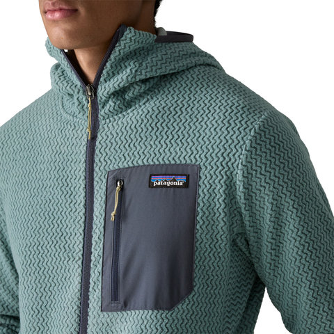 Patagonia M's R1 Air Full-Zip Hoody - blue sage | S