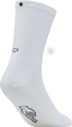 FINGERSCROSSED Chaussettes Souvenir Classiques - heart-white/43 - 46