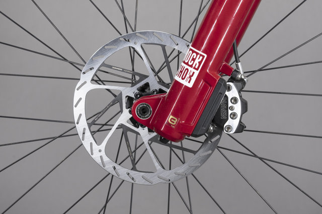 SRAM Maven Ultimate B1 Scheibenbremse - silver | Flip-Flop (seitenunspezifisch) | Hinterrad