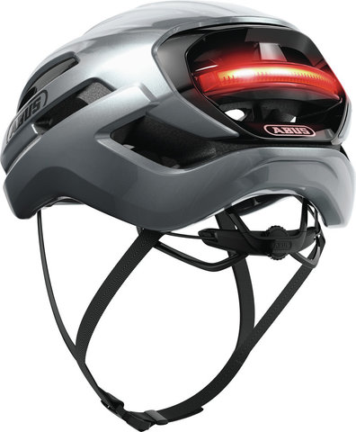ABUS Taipan LED Helmet - graphite silver | 54 - 58 cm