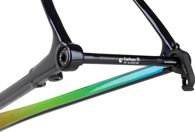 OPEN MIN.D.Kit de cuadro Disc Carbon - midnight-blue/M/12 mm Eje Pasante