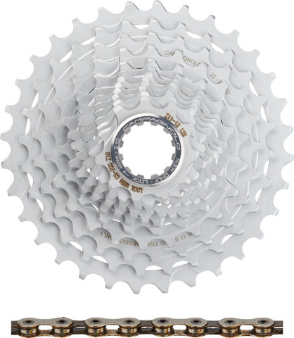 Campagnolo Super Record Wireless Groupset 2x12-spd 32-48 160/140 - carbon/11-32/Campagnolo/Campagnolo/170,0 mm/Braze-on/without