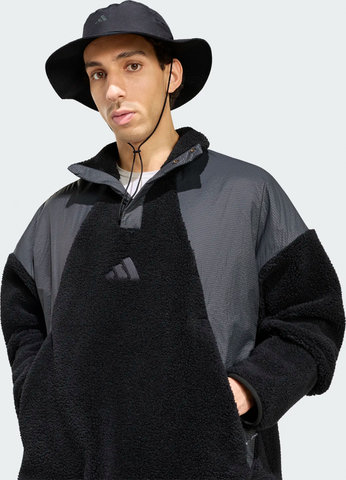 adidas Outdoor Suéter TERREX Xploric Half-Zip Snap Fleece - black | M