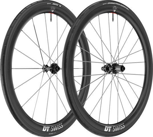 DT Swiss Set de roues ARC 1100 SPLINE CS WTS 38 Disque Carbone Center Lock 28" - noir | Shimano Route | 28" | Non Boost | 100 mm | 142 mm | Non Boost