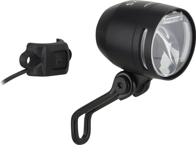 busch+müller IQ-XS E High Beam LED Front Light for E-bikes - StVZO approved - black