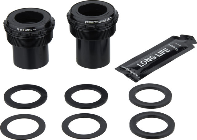 CeramicSpeed Eje de Pedalier Alpha T47/73 SRAM DUB MTB - black/T47