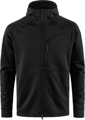 Fjällräven Abisko Grid Fleecejacke - black | L