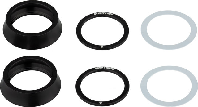 Rotor INPower DM Road Power Meter Cranks - black/170,0 mm