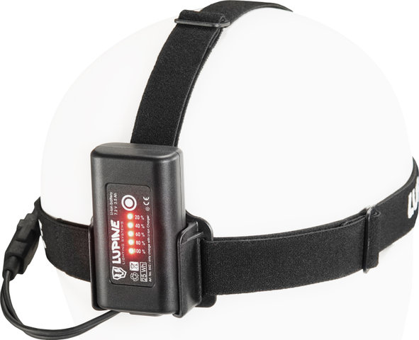 Lupine Penta Pro 5700K LED Stirnlampe - schwarz | 1400