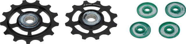 C-BEAR Schalträdchen OCM Shimano 11-fach / Ultegra 12-fach - schwarz/14 Zähne (Leitrolle), 16 Zähne (Spannrolle)