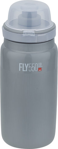 Elite Fly MTB Tex Trinkflasche 550 ml - grau/550 ml