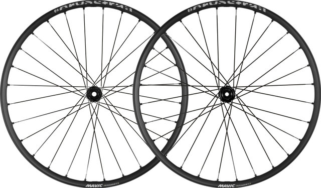 Mavic Juego de ruedas E-Crosstrail SL Disc Center Lock 27,5" - negro/Shimano Micro Spline/110 mm/148 mm/27,5" (650B)/Boost/Boost