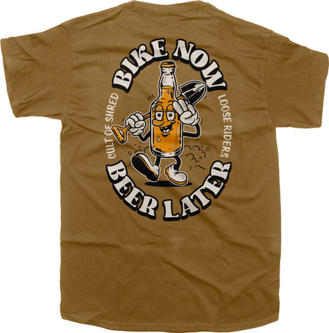 Loose Riders Maillot Bike Now Beer Later SS - bike now rust/M