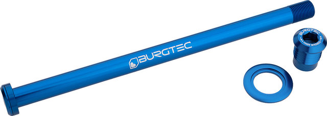 Burgtec Eje pasante trasero para Trek Session - deep blue/157 mm