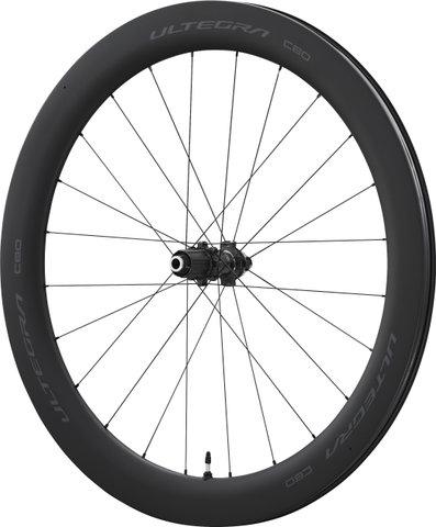 Shimano Juego de ruedas WH-R8170-C60-TL Ultegra Disc Center Lock Carbon - negro/Non Boost/Non Boost/142 mm/100 mm/28"/Shimano carretera/100 mm/Shimano carretera/100 mm/142 mm