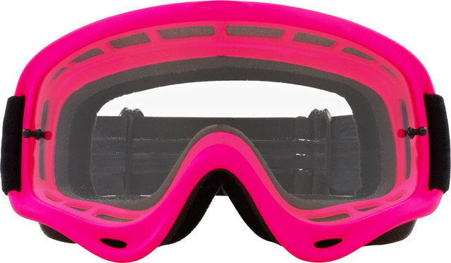 Oakley O Frame MX Goggle - pink splatter | clear