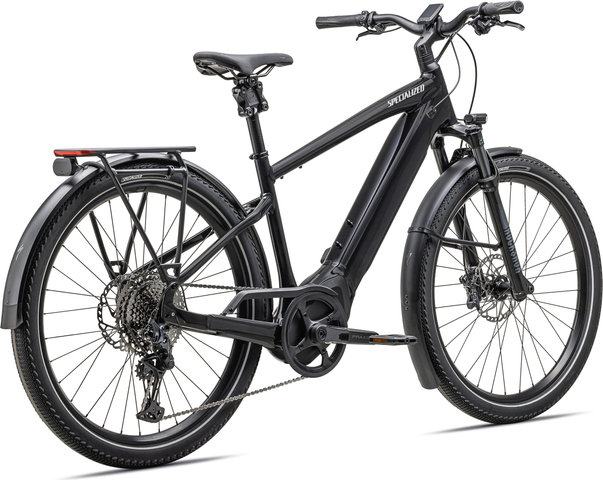 Specialized Turbo Vado 5.0 27,5" E-Trekking-Bike Modell 2025 - gloss castblack-satin silver reflective/44 mm/M/170,0 mm/27,5" (650B)