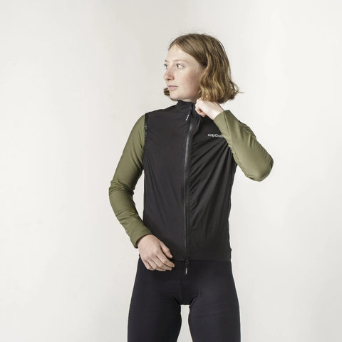 GripGrab Gilet Coupe-Vent PACR Lightweight pour Femmes - black | XS