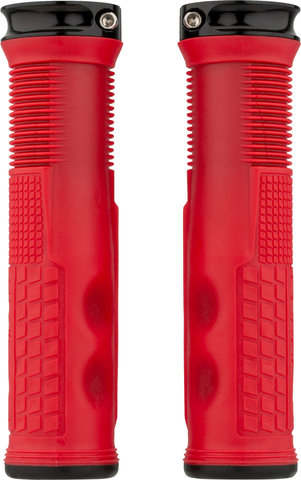 Chromag Format Lock On Lenkergriffe - red/133 mm