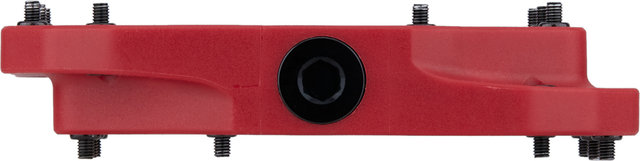 Burgtec MK4 Composite Platform Pedals - race red